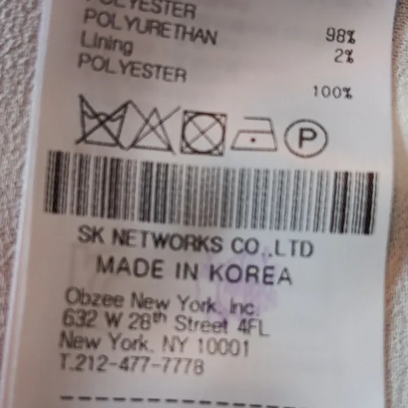 NWT O'2nd Obzee Abstract Geometric Print Skirt with Pockets 🩷 Size 10 - Picture 9 of 14